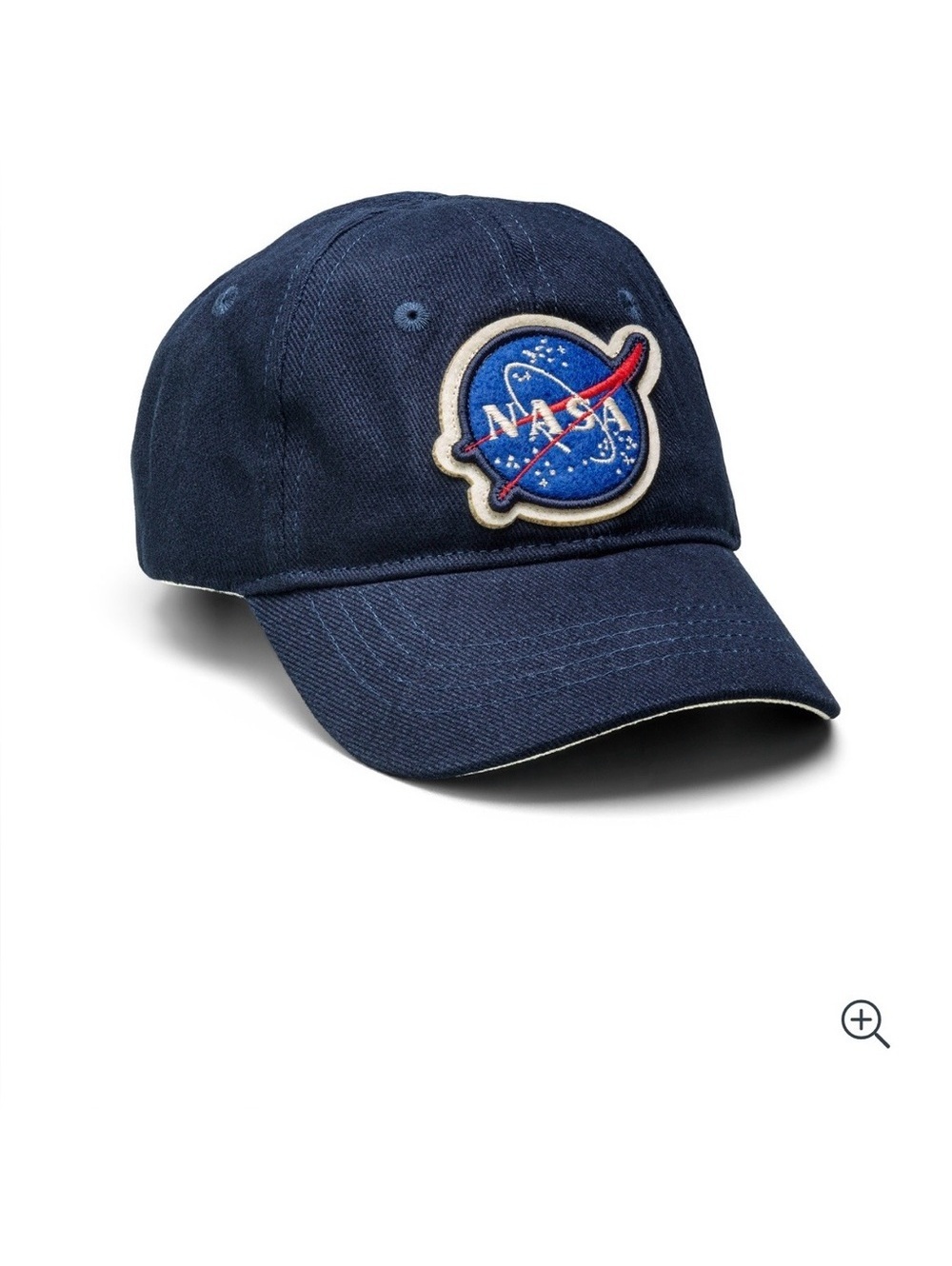 Kids'‎ NASA Patch Dark Blue Baseball Cap